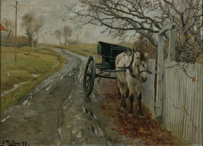 El caballo de la doctora de Fritz Thaulow