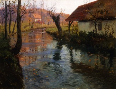 El Arroyo del Molino de Frits Thaulow