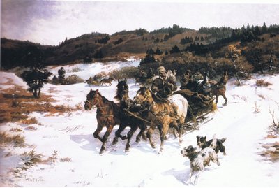 De regreso a casa, de fuente desconocida de revista o libro de Fritz van der Venne