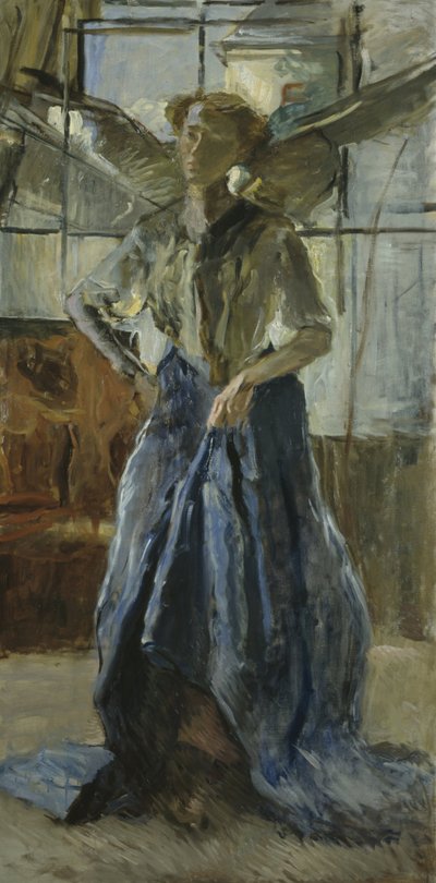 Engel im Atelier de Fritz von Uhde