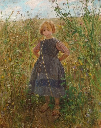 La princesita del brezal de Fritz von Uhde