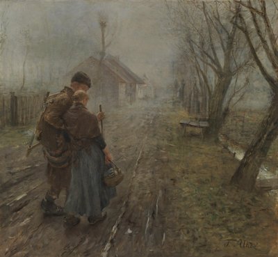 Paso pesado de Fritz von Uhde