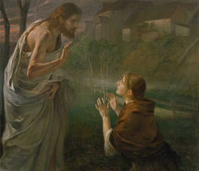 No me toques. Juan 20:17 de Fritz von Uhde