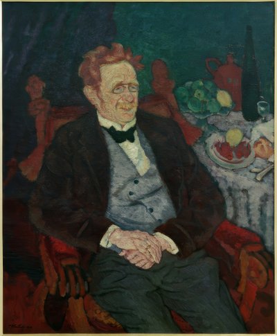 Retrato de Karl Maser de Fryderyk Pautsch
