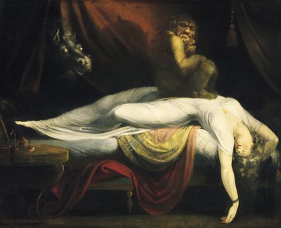 La pesadilla I, 1781 de Füssli