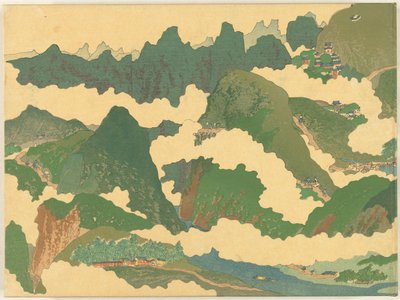 La parte del río Amarillo
Koga no maki (título en el objeto) de Fukuda Bisen