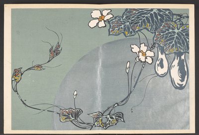 Shasei sôka môyô, Patrones de plantas y flores de la vida de Furuya Korin