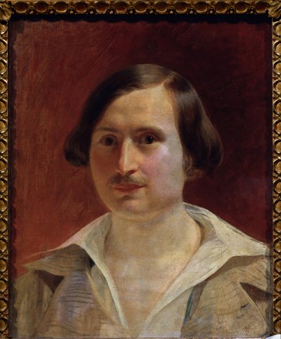 Retrato de la autora Nikolai Gogol (1809-1852) de Fyodor Antonovich Moller
