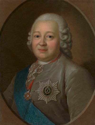 Retrato del general Conde Nikita Ivanovich Panin 1718-1783, 1770s de Fyodor Stepanovich Rokotov