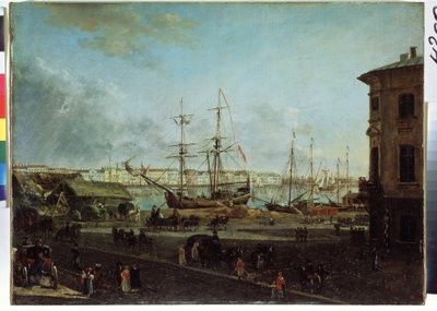 Vue du quai Anglais depuis l