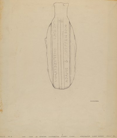 Frasco del General Washington de G.A. Spangenberg