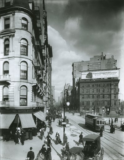 Broadway al norte desde la calle 24, Ciudad de Nueva York de G.P. Hall und Sohn