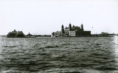 Isla Ellis, Puerto de Nueva York, 1903 de G.P. Hall und Sohn
