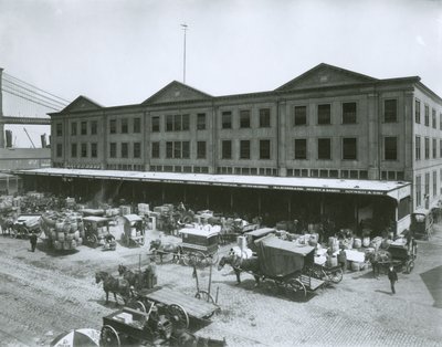 Mercado de Pescado Fulton, Ciudad de Nueva York de G.P. Hall und Sohn