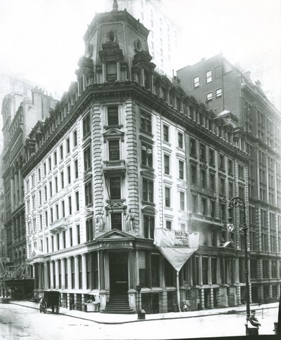Edificio J.P. Morgan, Wall Street, Ciudad de Nueva York de G.P. Hall und Sohn