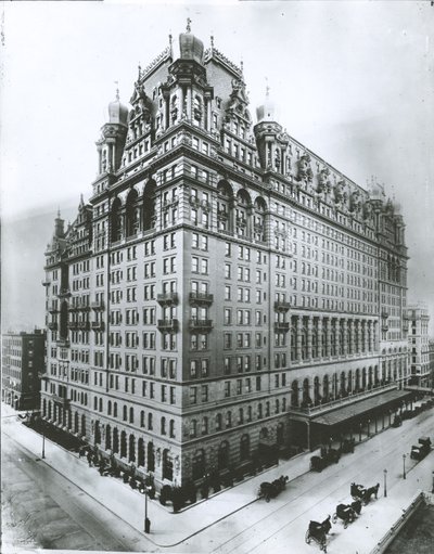 El Hotel Waldorf Astoria, Ciudad de Nueva York de G.P. Hall und Sohn