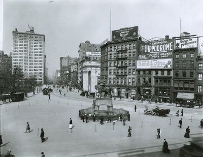 Union Square y Fourth Avenue, Ciudad de Nueva York de G.P. Hall und Sohn