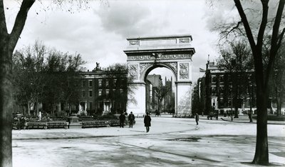 Arco de Washington, Parque Washington Square, Ciudad de Nueva York de G.P. Hall und Sohn