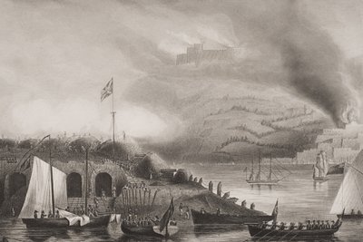 El asalto de San Sebastián, 31 de agosto de 1813, ilustración de 