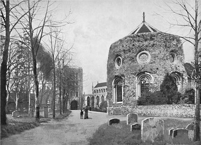 Bury St. Edmunds: Torre, Iglesia y Abadía, c1896 de G. A. Nichols