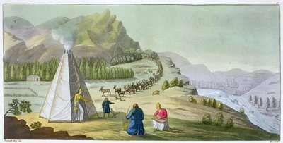 Pastoreo de renos, Laponia, lámina 47 de 