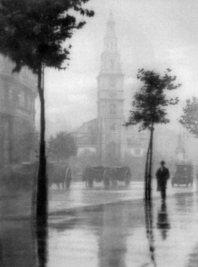 Iglesia de San Clemente Danes, Strand, Londres, 1924-1926 de G. F. Prior