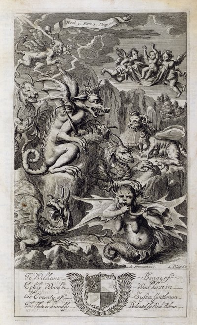 Escena del infierno, ilustración del Libro 1 Parte 3 Capítulo 10 de 