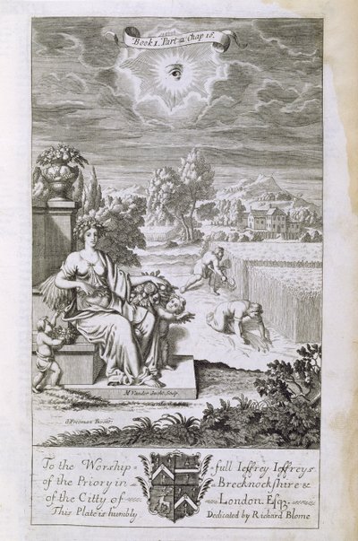 El Ojo de Dios Vigila la Cosecha, ilustración del Libro 1 Parte 2 Capítulo 16 de 