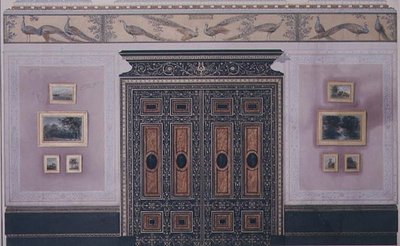 Diseño para el interior de No.1 Grosvenor Crescent, Londres de G. Hutchinson
