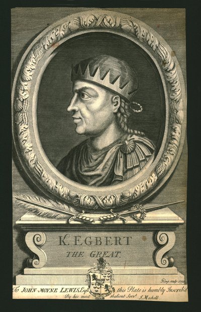 Rey Egberto el Grande, 1732 de G King