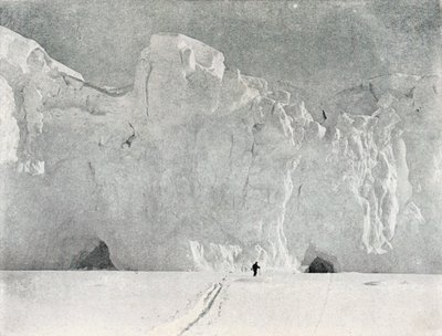 Cara de un Glaciar en la Tierra de Victoria, c. 1911, 1913 de G. Murray Levick