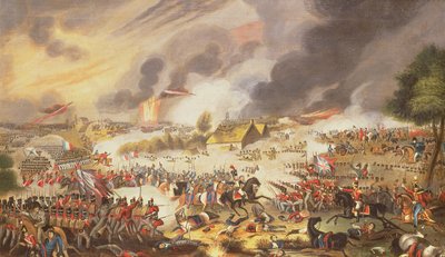 La batalla de Waterloo, 18 de junio de 1815, 1842 de G. Newton