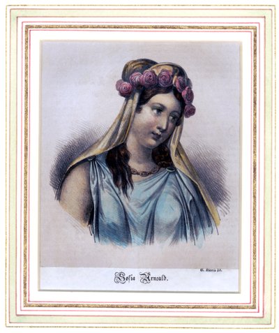 Sophie Arnould, soprano francesa de G. Riccio