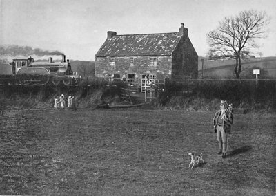 Lugar de nacimiento de George Stephenson, Wylam, c1896 de G. W. Wilson and Company