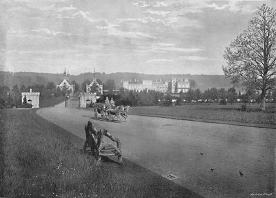 Abadía de Welbeck, c. 1896 de G. W. Wilson and Company