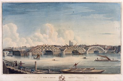 Nuevo Puente de Londres, Londres, 1827 de G Yates