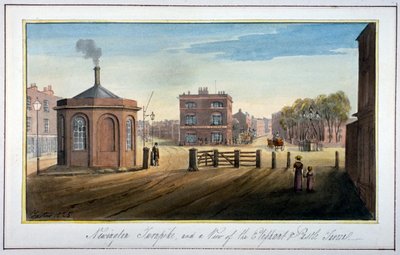 Newington Turnpike en Newington Causeway, Southwark, Londres de G Yates
