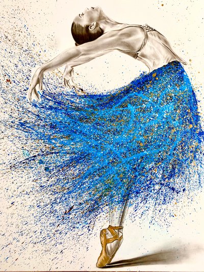Bailarina azul de Gabor