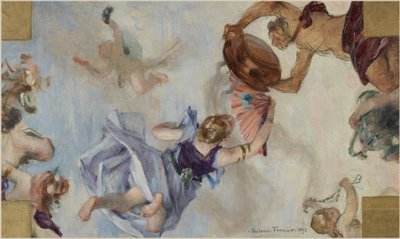 Boceto para la Salle des Fêtes de l