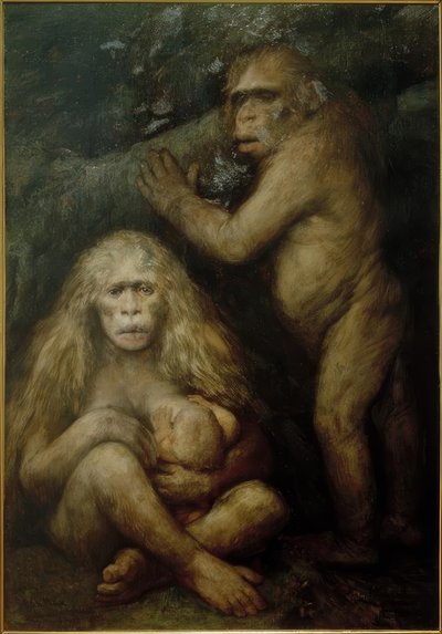 Pithecanthropus alalus de Gabriel Cornelius Ritter von Max
