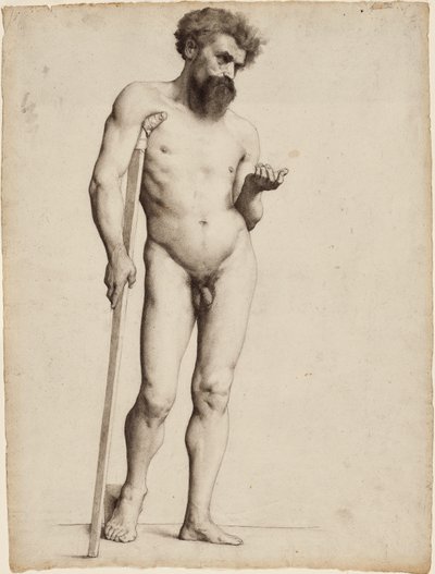 Desnudo masculino de pie de Gabriel Ferrier