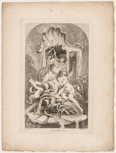 Libro de Fuentes: No. 2, c. 1736 de Gabriel Huquier