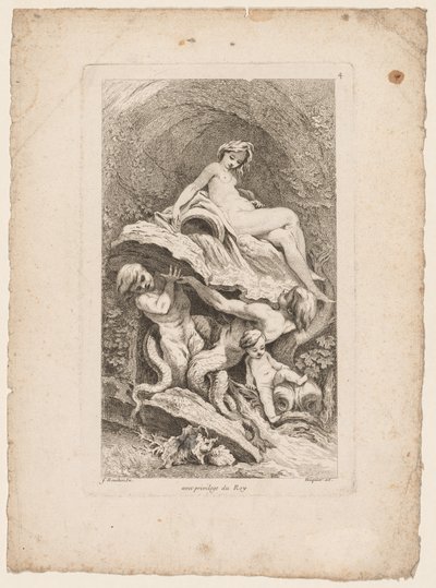 Libro de fuentes: No. 4, c. 1736 de Gabriel Huquier