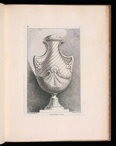 Segundo libro de jarrones de Gabriel Huquier