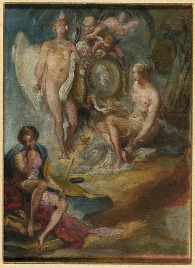 Alegoría de Gabriel Jacques de Saint Aubin
