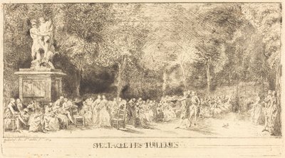 Las sillas [parte inferior] de Gabriel Jacques de Saint Aubin