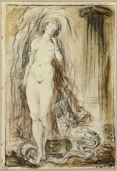 Pandora de Gabriel Jacques de Saint Aubin