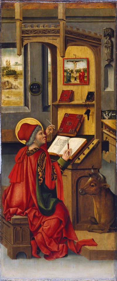 San Lucas el Evangelista, 1478 de Gabriel Mälesskircher