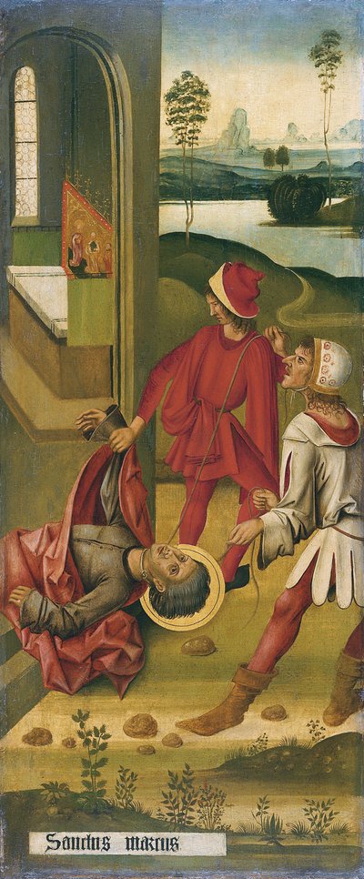 El Martirio de San Marcos, 1478 de Gabriel Mälesskircher