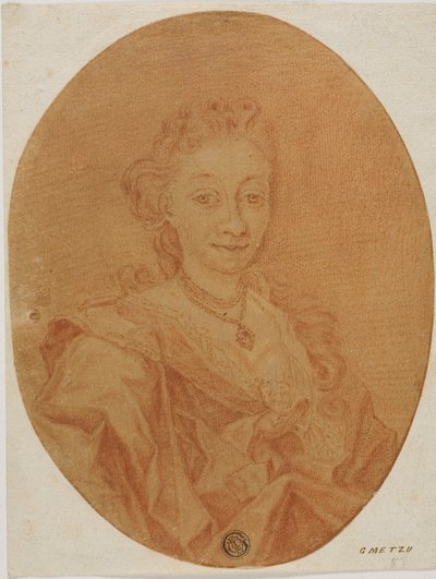 Retrato de mujer de Gabriel Metsu